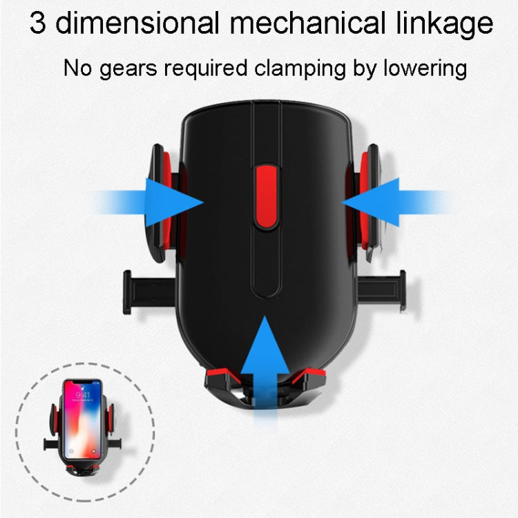 2 In 1 Car Cell Phone Telescopic Holder Universal Automobile Navigation Bracket(Blue) - Car Holders by PMC TechLife | Online Shopping South Africa | PMC TechLife | Buy Now Pay Later Mobicred