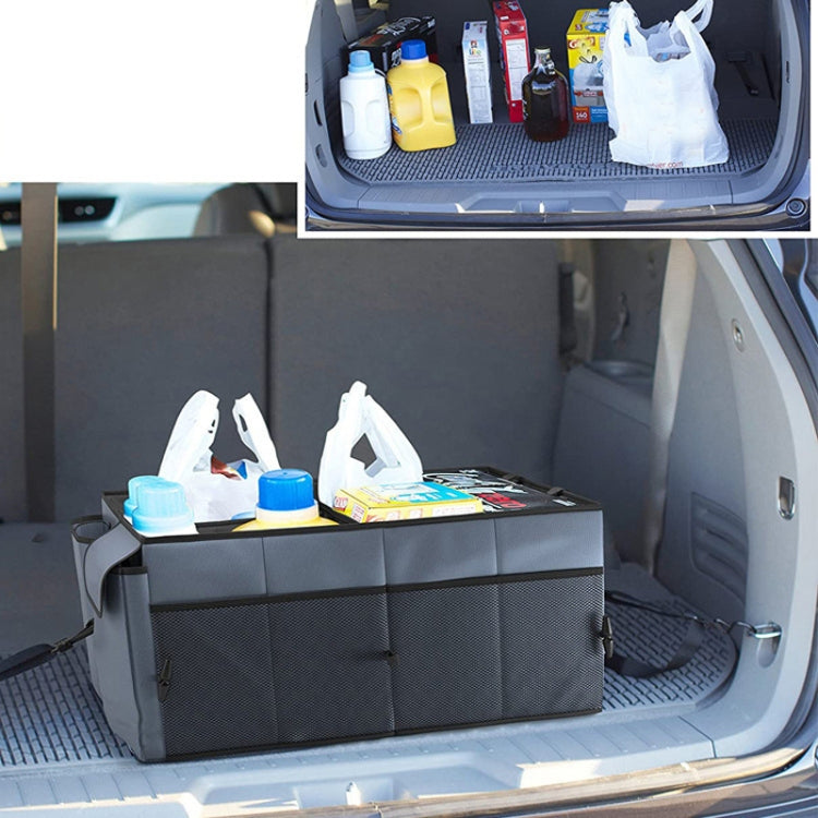Car Foldable Glove Storage Box Trunk Organizer(Beige) - Stowing Tidying by PMC TechLife | Online Shopping South Africa | PMC TechLife | Buy Now Pay Later Mobicred