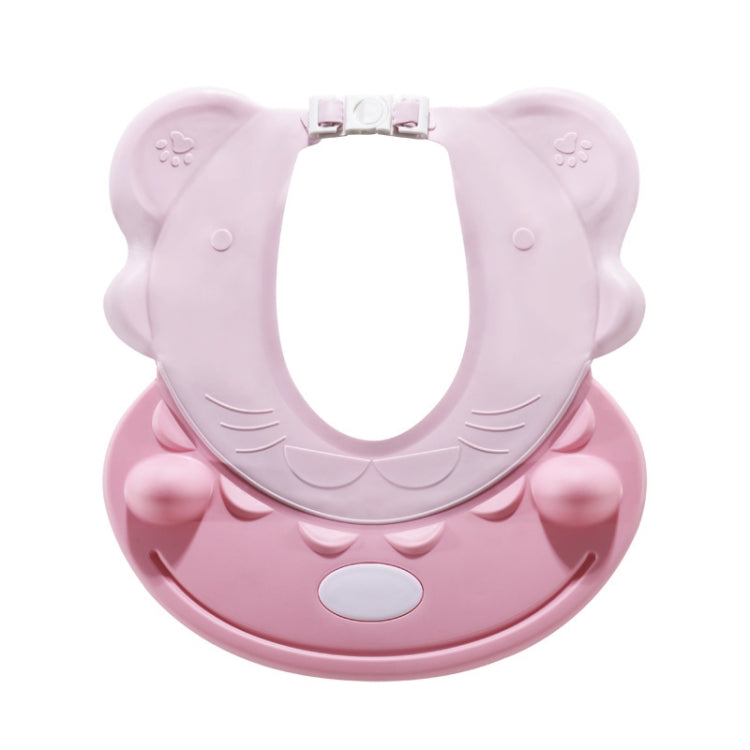 Baby Shampoo Waterproof Ear Protection Adjustable Shower Cap(Pink) - Baby Care by PMC TechLife | Online Shopping South Africa | PMC TechLife | Buy Now Pay Later Mobicred