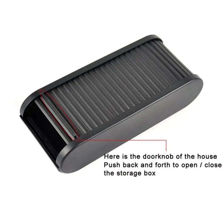 Car Multifunctional Telescopic Pull-out Storage Box(Black) - Stowing Tidying by PMC TechLife | Online Shopping South Africa | PMC TechLife | Buy Now Pay Later Mobicred