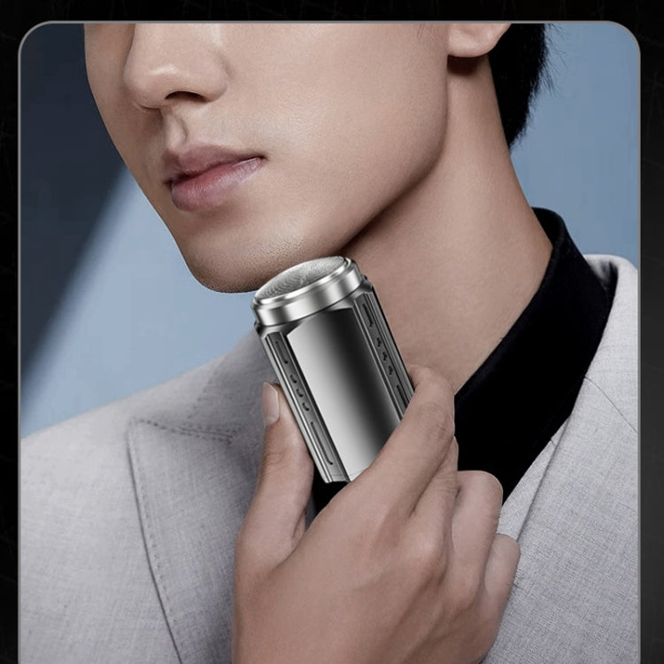 Smart Digital Display Electric Shaver Rechargeable Pocket Razor, Spec: Suspension Knife Net Guncolor - Electric Shavers by PMC TechLife | Online Shopping South Africa | PMC TechLife | Buy Now Pay Later Mobicred