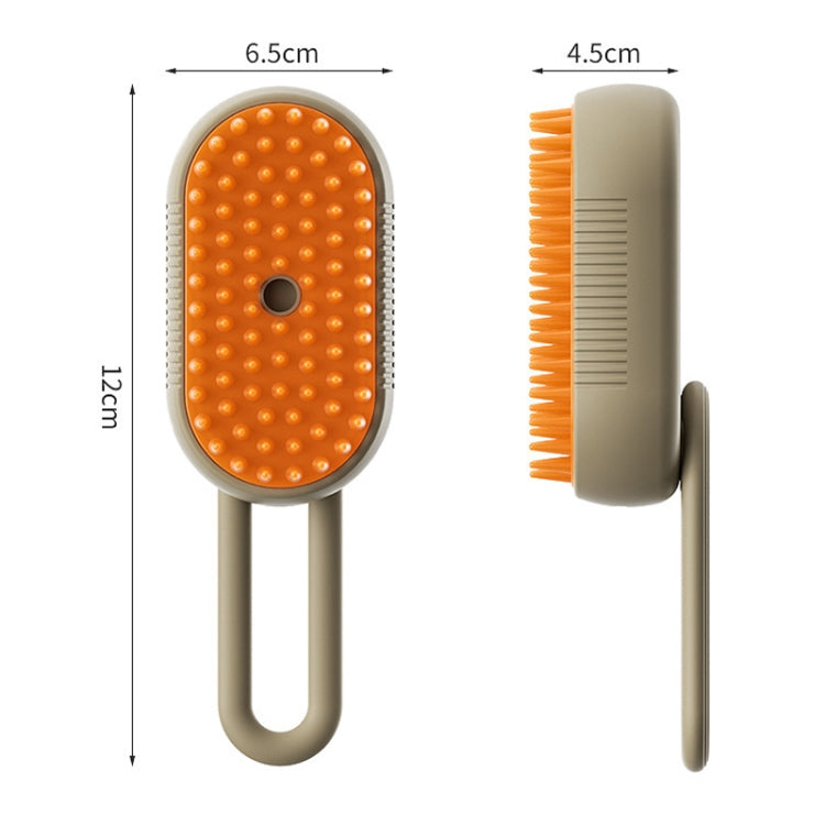 Pet Electric Spray Comb Rechargeable Cat Steamy Grooming Brush Cleaning Tool(White) - Brushes & Combs by PMC Jewellery | Online Shopping South Africa | PMC Jewellery