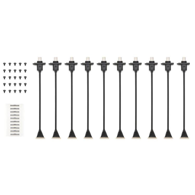 Original DJI E-Port V2 10pcs Coaxial Cable Kit For Matrice 400 - free shipping - PMC TechLife - Order now!
