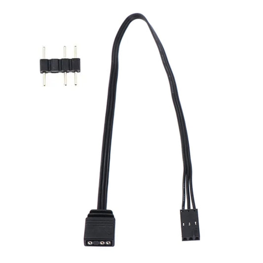 3Pin For Pirate Ship Controller Adapter Cable QL LL120 ICUE Divine Light Synchronization(25cm) - Cables & Connectors by PMC Jewellery | Online Shopping South Africa | PMC Jewellery | Buy Now Pay Later Mobicred