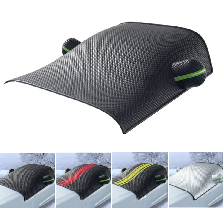 Car Front Windshield Snow and Anti-freeze Thickened Car Cover, Size: Black Yellow SUV - Window Foils & Solar Protection by PMC TechLife | Online Shopping South Africa | PMC TechLife | Buy Now Pay Later Mobicred