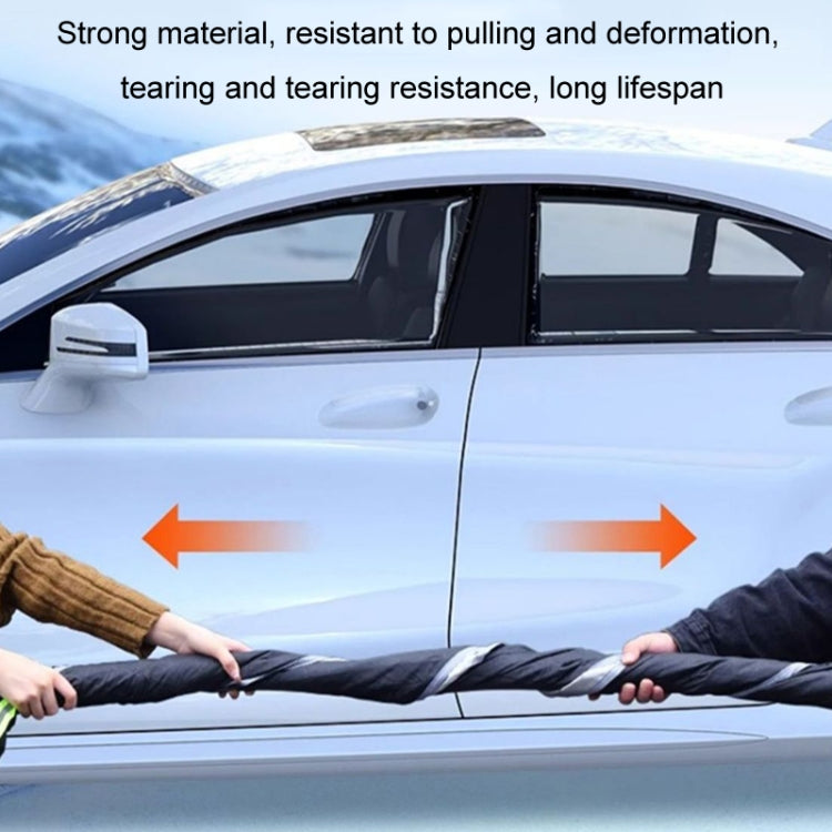 Car Front Windshield Snow and Anti-freeze Thickened Car Cover, Size: Black Yellow SUV - Window Foils & Solar Protection by PMC TechLife | Online Shopping South Africa | PMC TechLife | Buy Now Pay Later Mobicred
