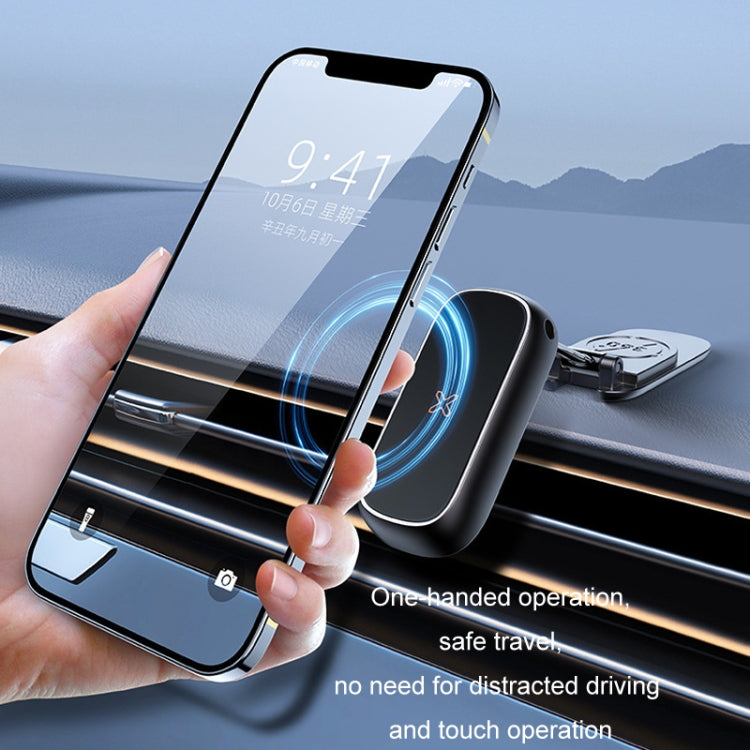 Car Adhesive Folding Magnetic Mobile Phone Navigation Holder(Z2) - Car Holders by PMC TechLife | Online Shopping South Africa | PMC TechLife | Buy Now Pay Later Mobicred