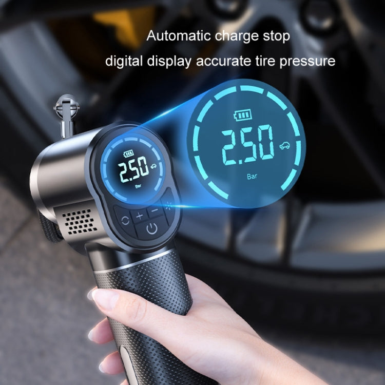 Small Wireless Charging Smart Car Lighting Air Pump(009) - Inflatable Pump by PMC TechLife | Online Shopping South Africa | PMC TechLife