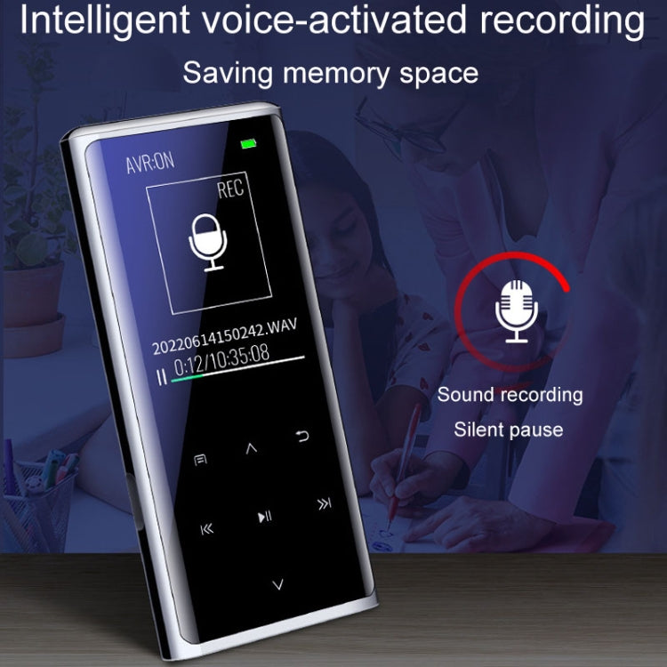 M27 1.8 Inch Bluetooth MP3/MP4 Music Player E-Book Recorder, Size: 32GB(Black) - MP3 Player by PMC TechLife | Online Shopping South Africa | PMC TechLife | Buy Now Pay Later Mobicred
