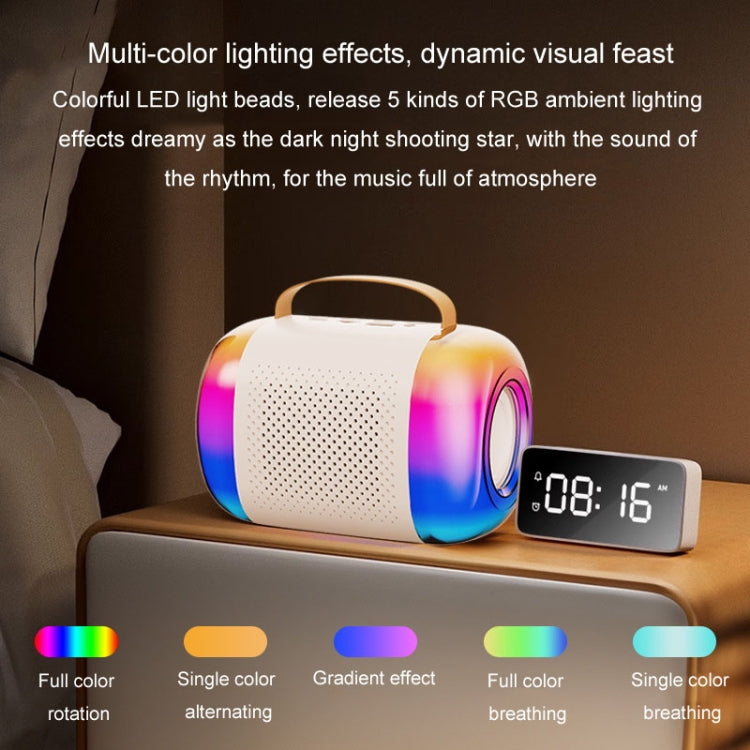 Y5 2 Microphone Portable Bluetooth Speaker Home And Outdoor Wireless Karaoke Audio(Pink) - Microphone by PMC TechLife | Online Shopping South Africa | PMC TechLife | Buy Now Pay Later Mobicred