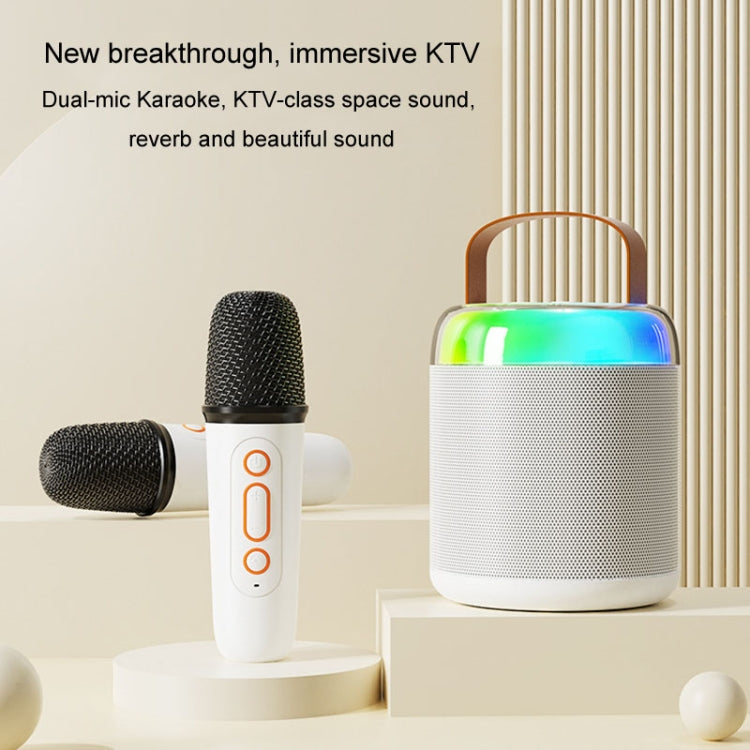Home Portable Bluetooth Speaker Small Outdoor Karaoke Audio, Color: Y1 Pink(Monocular wheat) - Microphone by PMC TechLife | Online Shopping South Africa | PMC TechLife | Buy Now Pay Later Mobicred
