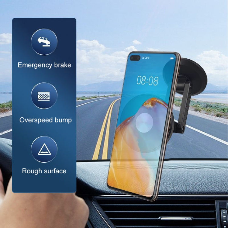 Automotive Magnetic Cell Phone Holder Car Dashboard Navigation Fixed Support Clip(White) - Car Holders by PMC TechLife | Online Shopping South Africa | PMC TechLife | Buy Now Pay Later Mobicred
