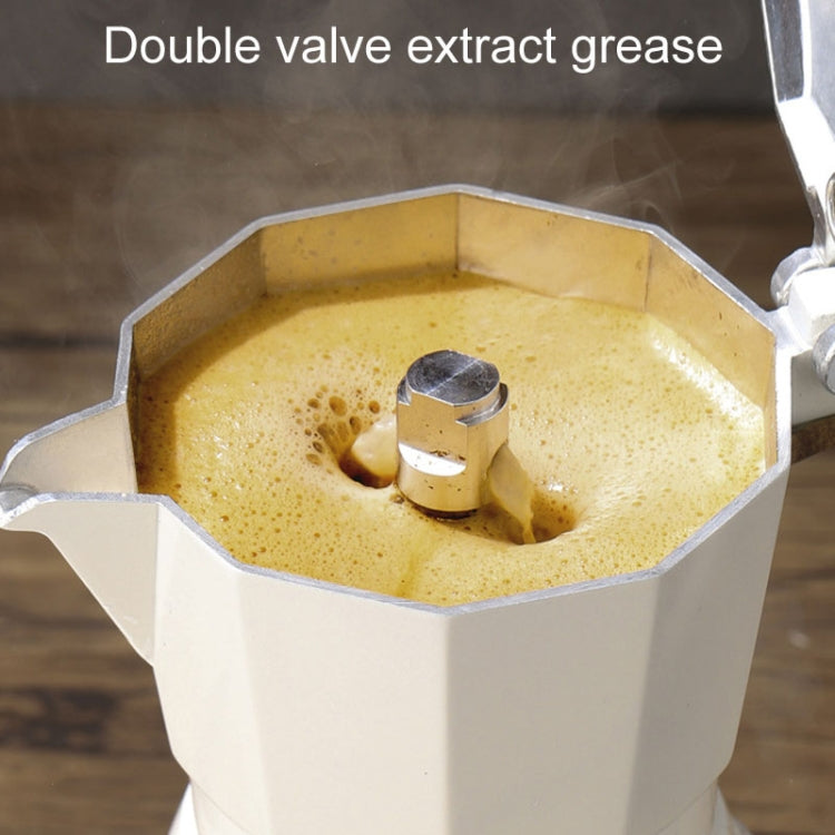 100ml Dual Valve Mocha Pot Espresso Machine Outdoor Coffee Brewing Pot Extraction Tool(Black) - free shipping - PMC TechLife - Order now!