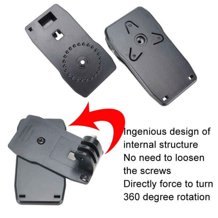 For DJI OSMO Pocket 3 Expansion Bracket Adapter Gimbal Camera Mounting Bracket Accessories, Style: Expand Bracket+Backpack Clip - Mount & Holder by PMC TechLife | Online Shopping South Africa | PMC TechLife | Buy Now Pay Later Mobicred