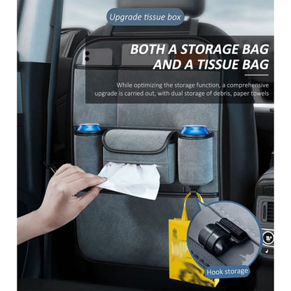 Multifunction Car Seat Back Storage Bag Seat Back Pocket Car Utility Storage Hanging Bag(Black) - Stowing Tidying by PMC Jewellery | Online Shopping South Africa | PMC Jewellery | Buy Now Pay Later Mobicred