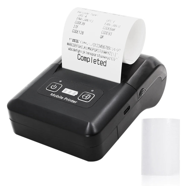 58mm Portable USB Charging Home Phone Bluetooth Thermal Printer(US Plug) - Printer by PMC TechLife | Online Shopping South Africa | PMC TechLife | Buy Now Pay Later Mobicred