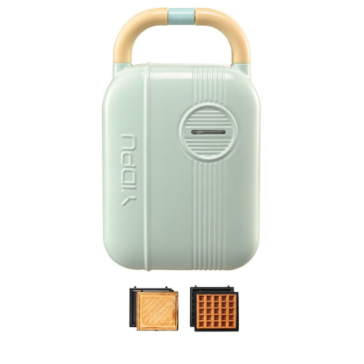3 In 1 YIDPU Multifunctional Family Breakfast Maker Light Diet Sandwich Waffle Baker, CN Plug(Green) - free shipping - PMC TechLife - Order now!