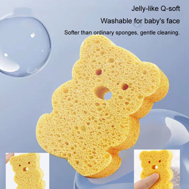 Baby Bathing Wood Pulp Sponge Cute Cartoon Soft Bath Sponge Bath Scrubber, Model: Bunny - Bath Brushes & Sponges by PMc TechLife | Online Shopping South Africa | PMc TechLife | Buy Now Pay Later Mobicred