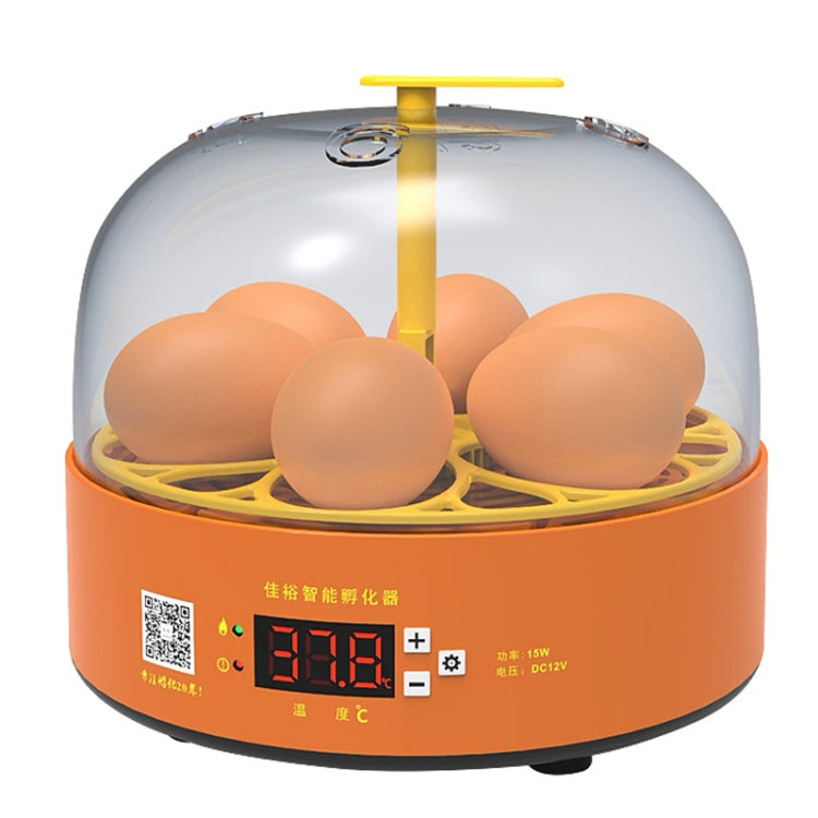 6-Eggs Small Household Experimental Children Smart Chicken Incubators, Spec: Dual-electric Automatic US Plug - Incubators by PMC TechLife | Online Shopping South Africa | PMC TechLife