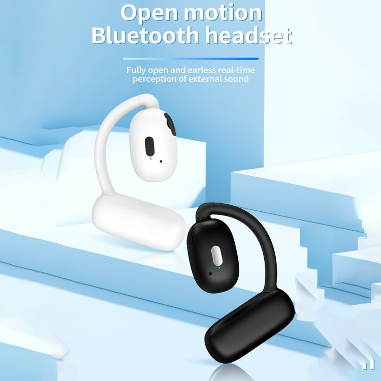 Bluetooth V5.4 Hanging Ear Wireless Earbuds Stereo Sound Headphones(Black) - Bluetooth Earphone by PMC TechLife | Online Shopping South Africa | PMC TechLife