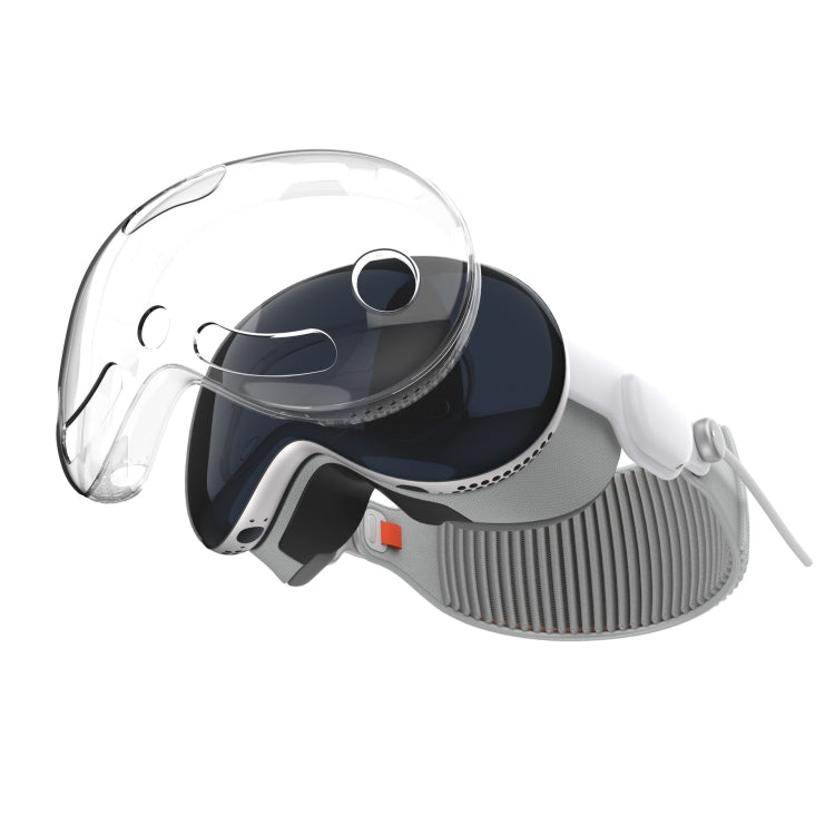 For Apple Vision Pro Protective Case VR Headset Device Accessories, Color: Transparent TPU - VR Accessories by PMC TechLife | Online Shopping South Africa | PMC TechLife | Buy Now Pay Later Mobicred