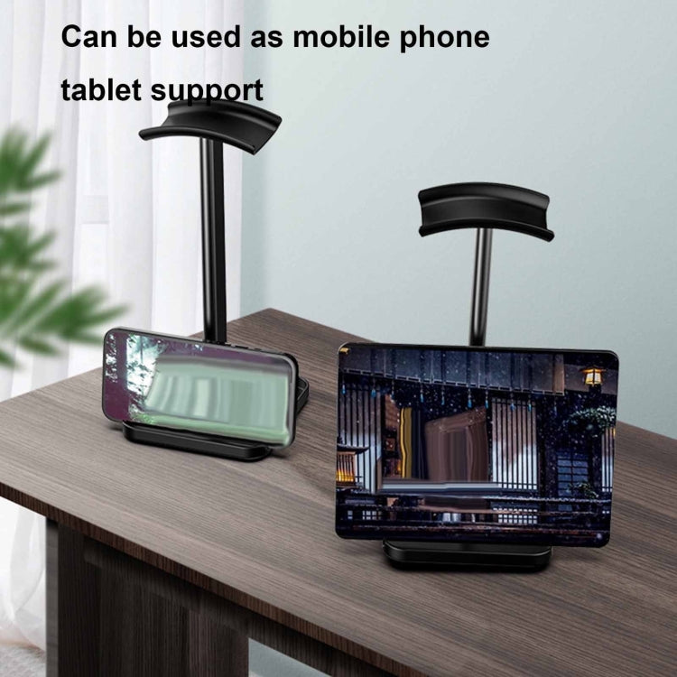 Desktop Headphone Holder Cell Phone Tablet Stand(White) - Headset Stand by PMC TechLife | Online Shopping South Africa | PMC TechLife
