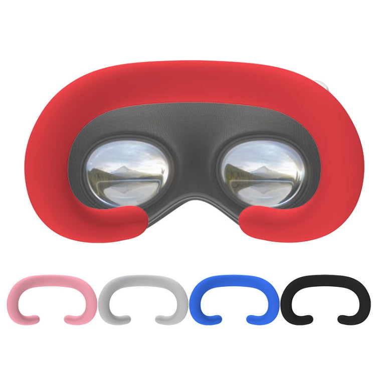 For Apple Vision Pro Silicone Eye Mask Sweatproof Dustproof Replaceable Silicone Case(Black) - VR Accessories by PMc TechLife | Online Shopping South Africa | PMc TechLife | Buy Now Pay Later Mobicred