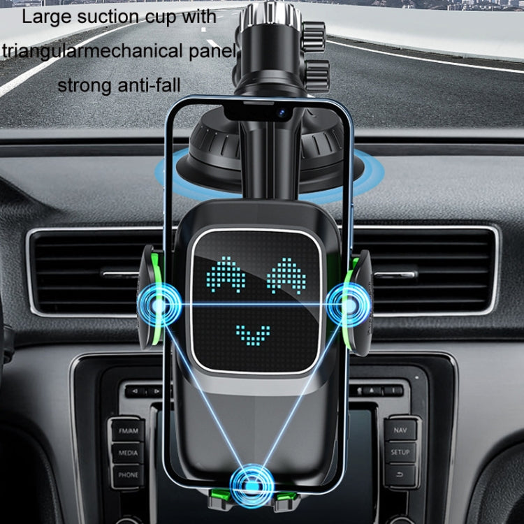 Car Windscreen Dashboard Suction Cup Phone Holder, Color: Extended Black - Car Holders by PMC Jewellery | Online Shopping South Africa | PMC Jewellery | Buy Now Pay Later Mobicred