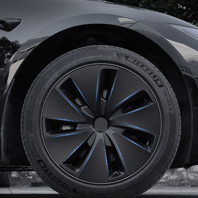 28pcs /Set For Tesla Model 3 Tire Sticker Modification Protective Film, Style: Bright Black - Decorative Sticker by PMC TechLife | Online Shopping South Africa | PMC TechLife | Buy Now Pay Later Mobicred