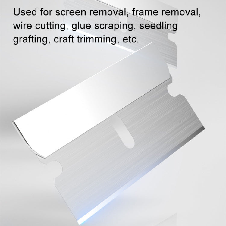 100pcs /Pack MECHANIC Screen Repair Small Blade Ultra-thin High Toughness Carbon Steel Sharp Edge - Others by MECHANIC | Online Shopping South Africa | PMC TechLife | Buy Now Pay Later Mobicred