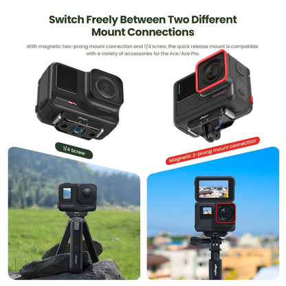 For Insta360 Ace / Ace Pro aMagisn Metal Magnetic Quick Release Sports Camera Accessories - Others by aMagisn | Online Shopping South Africa | PMC Jewellery | Buy Now Pay Later Mobicred