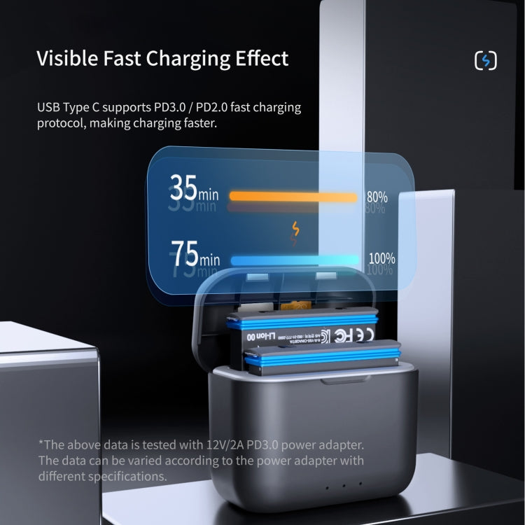 For Insta360 ONE X2 aMagisn Battery Fast Charging Box - free shipping - PMC TechLife - Order now!