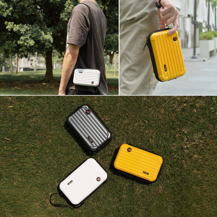 For DJI Osmo Action 4 / 3 aMagisn Small Organizer Bag Sports Camera Protective Accessories(Yellow) - free shipping - PMC TechLife - Order now!
