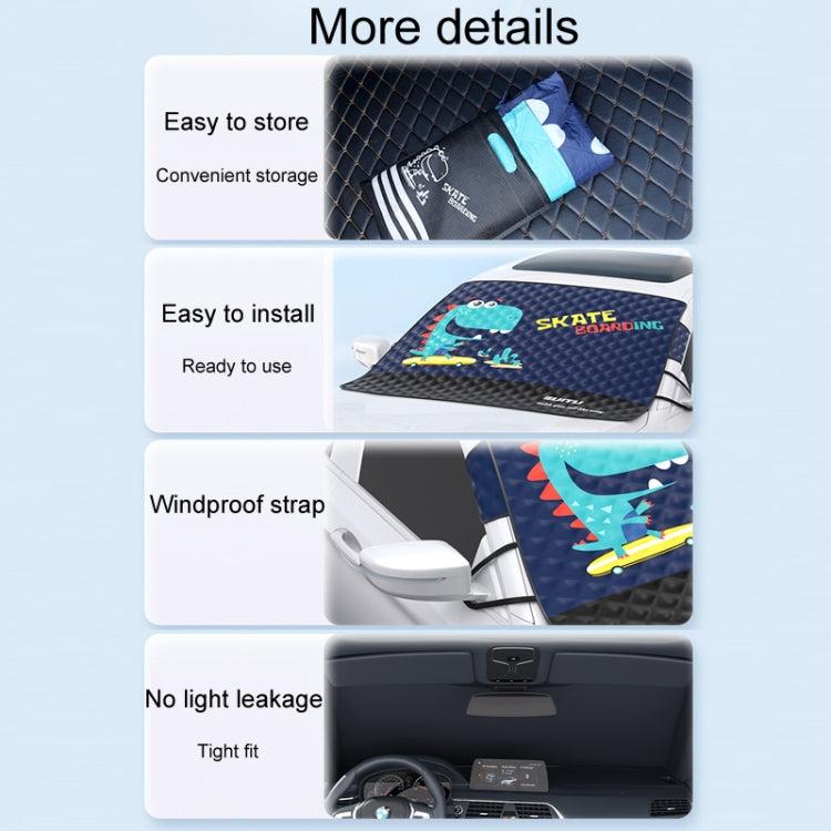 SUITU ST-3950 Automobile Thickening Sun Shield Car Snow Block Coat, Style: Husky - Window Foils & Solar Protection by SUITU | Online Shopping South Africa | PMC TechLife | Buy Now Pay Later Mobicred