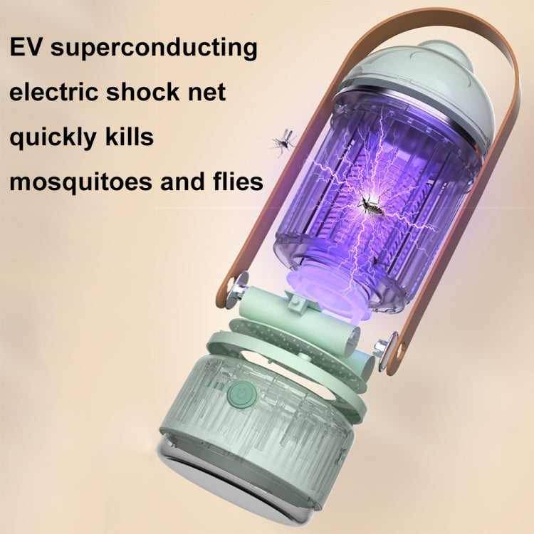 Electric Shock Type Home Night Light Mosquito Killer Outdoor Camping Lamp, Spec: 2000 mAh(Yellow) - Repellents by PMC Jewellery | Online Shopping South Africa | PMC Jewellery | Buy Now Pay Later Mobicred