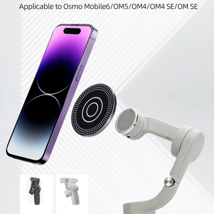 Magnetic Phone Holder with 1/4 Inch Hole for Tripod Magic Arm(Titanium Color) - free shipping - PMC TechLife - Order now!