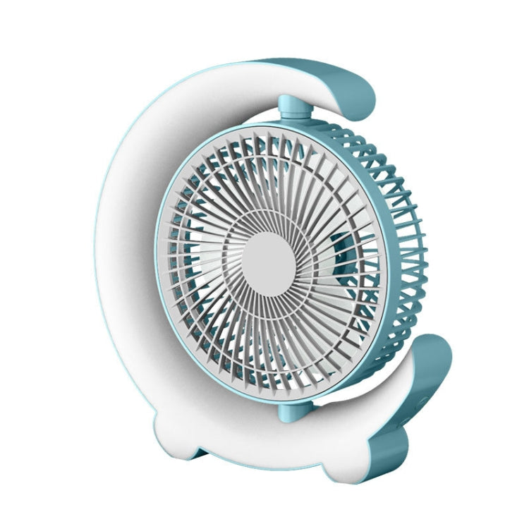 F11 USB Charging Cool Marquee Desktop Portable Fan(Sky Blue) - Electric Fans by PMC Jewellery | Online Shopping South Africa | PMC Jewellery | Buy Now Pay Later Mobicred