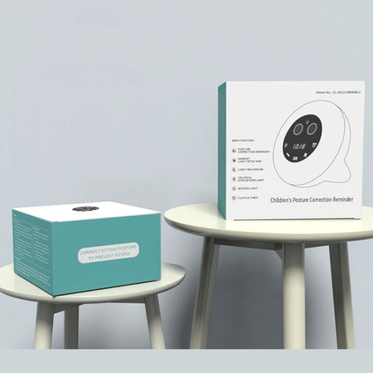 Multifunctional Alarm Clock Time Management Sitting Correction Reminder(White) - Alarm Clocks by PMc TechLife | Online Shopping South Africa | PMc TechLife | Buy Now Pay Later Mobicred
