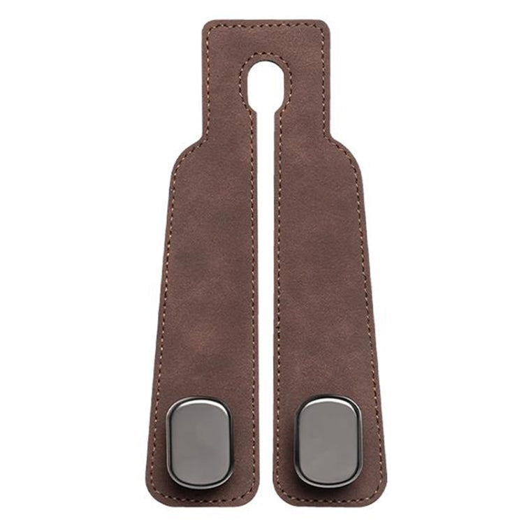 Car Seat Mack Multifunctional Metal Hook Mobile Phone Holder, Style: No Mark(Brown) - Auto Fastener & Clips by PMC TechLife | Online Shopping South Africa | PMC TechLife | Buy Now Pay Later Mobicred