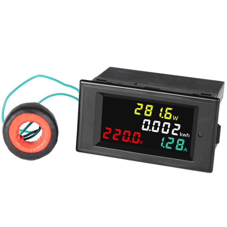 SINOTIMER SPM002 Liquid Crystals AC Digital Voltage And Current Meter Power Monitor, Specification: AC80-300V 100A - free shipping - PMC TechLife - Order now!