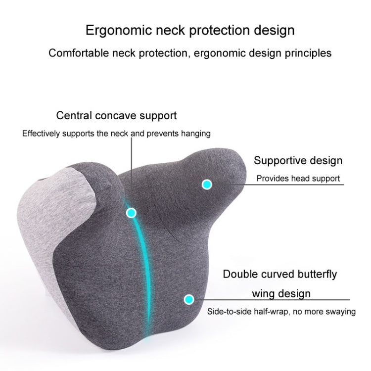 BEWALKER Car Headrest Memory Foam Neck Support Pillow Car Seat Cervical Cushion(Green) - Seat Accessories by BEWALKER | Online Shopping South Africa | PMC TechLife | Buy Now Pay Later Mobicred