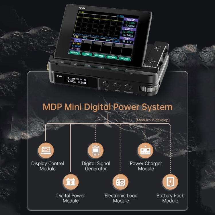 MINIWARE Rise And Fall Linear Switching DC Mini Digital Power Module, Model: MDP-P906 - Power Module by MINIWARE | Online Shopping South Africa | PMC TechLife | Buy Now Pay Later Mobicred
