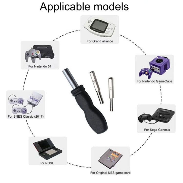 For N64/NGC/SFC Game Console Disassembly Hardware Tools Screwdriver Accessories, Model: 4.5mm Sleeve - Screwdriver by PMC TechLife | Online Shopping South Africa | PMC TechLife