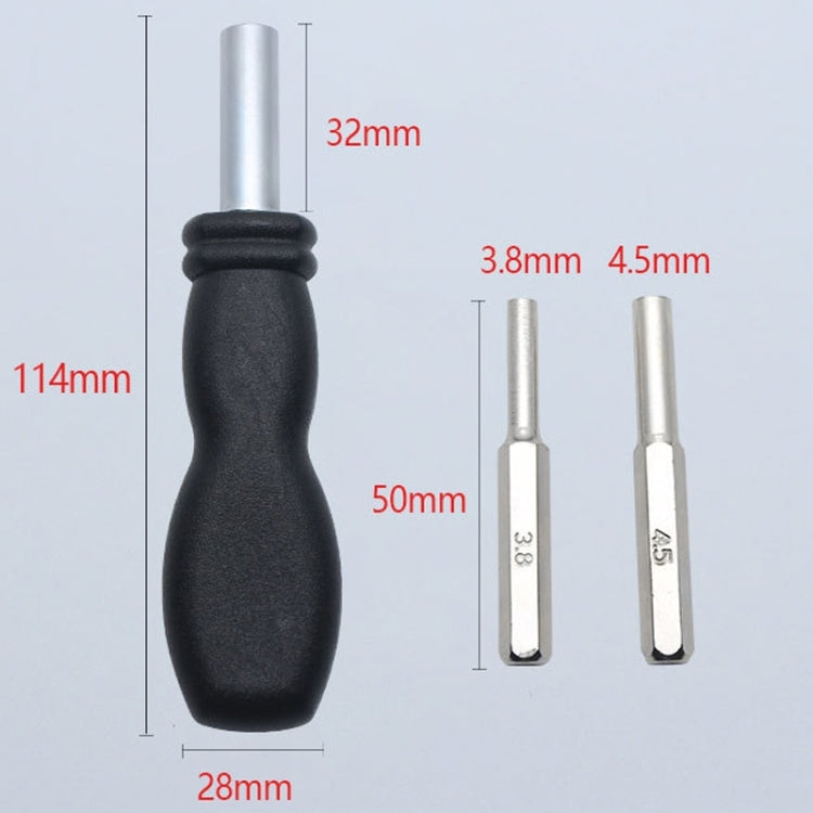 For N64/NGC/SFC Game Console Disassembly Hardware Tools Screwdriver Accessories, Model: 3.8mm Sleeve - Screwdriver by PMC Jewellery | Online Shopping South Africa | PMC Jewellery