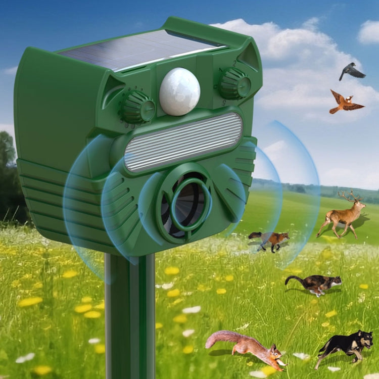 Outdoor Solar Animal Driving Device Ultrasonic Waterproof Infrared Sensor - Outdoor Insect Repellent by PMC Jewellery | Online Shopping South Africa | PMC Jewellery | Buy Now Pay Later Mobicred