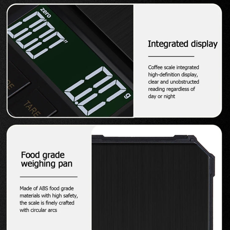 Battery Model 1kg/0.1g Portable Toolbox Digital Scale Jewelry Weighing Tool with Timing - Jewelry Scales by PMC Jewellery | Online Shopping South Africa | PMC Jewellery | Buy Now Pay Later Mobicred