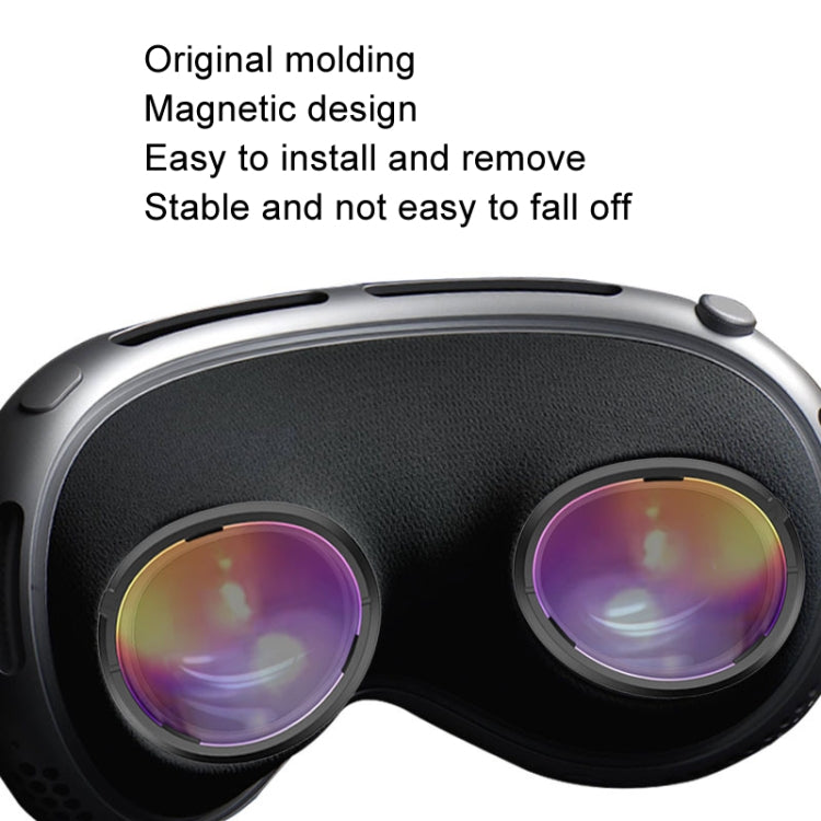 For Apple Vision Pro Magnetic Frame VR Glasses Smart Accessories, Style: 1.56 Refractive Index Frame+200 Degree Anti-blue Light Lens - VR Accessories by PMC Jewellery | Online Shopping South Africa | PMC Jewellery | Buy Now Pay Later Mobicred