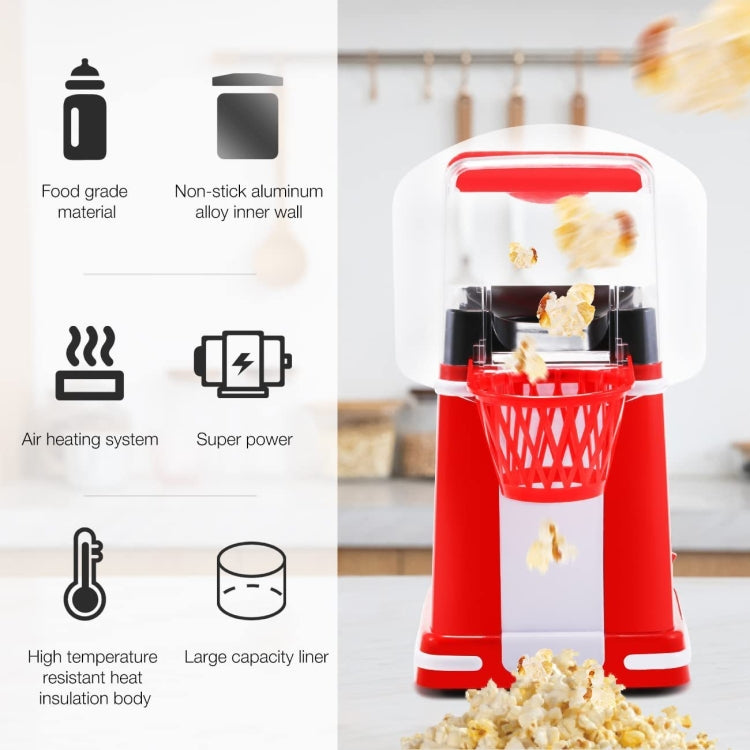 1200W Basket Popcorn Machine Electric Automatic Corn Popper 110V US Plug - free shipping - PMC TechLife - Order now!
