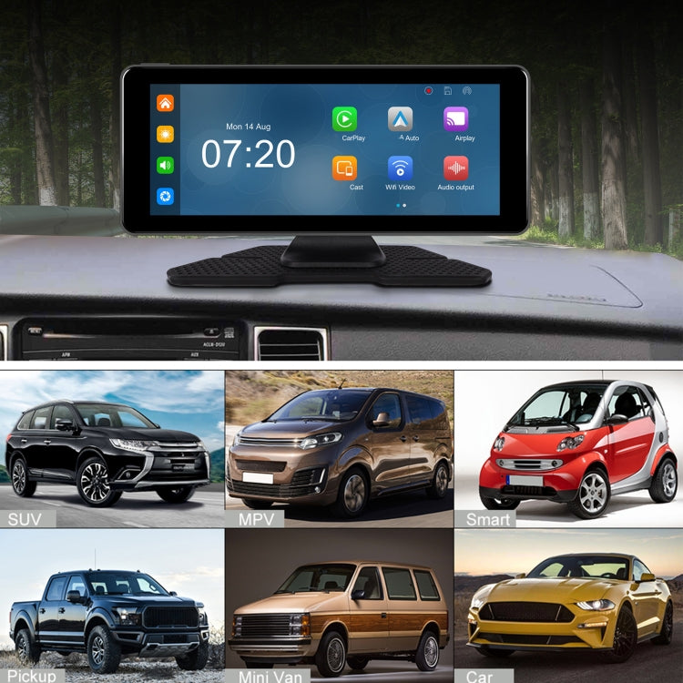 6.86 Inch 4KDVR Smart Screen Player, Specification: Standard+64G Memory Card - Car MP3 & MP4 & MP5 by PMC Jewellery | Online Shopping South Africa | PMC Jewellery | Buy Now Pay Later Mobicred