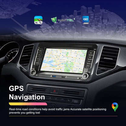 For Volkswagen/Skoda 1+32G Player Large Screen Carplay Android Navigation Reversing Camera Integrated Machine(Standard) - Car MP3 & MP4 & MP5 by PMC Jewellery | Online Shopping South Africa | PMC Jewellery | Buy Now Pay Later Mobicred